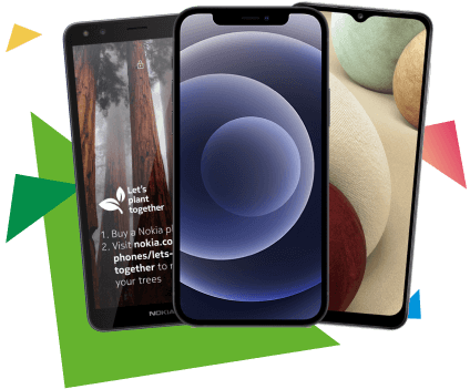 collection of mobile phones