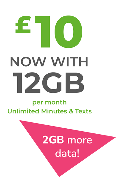 £10 now with 12GB