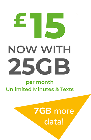 £15 now with 25GB