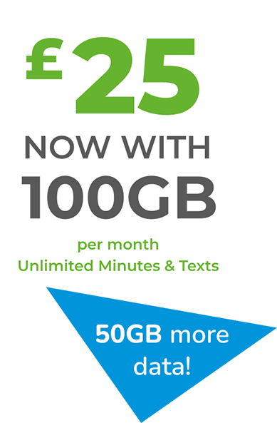 £25 now with 100GB