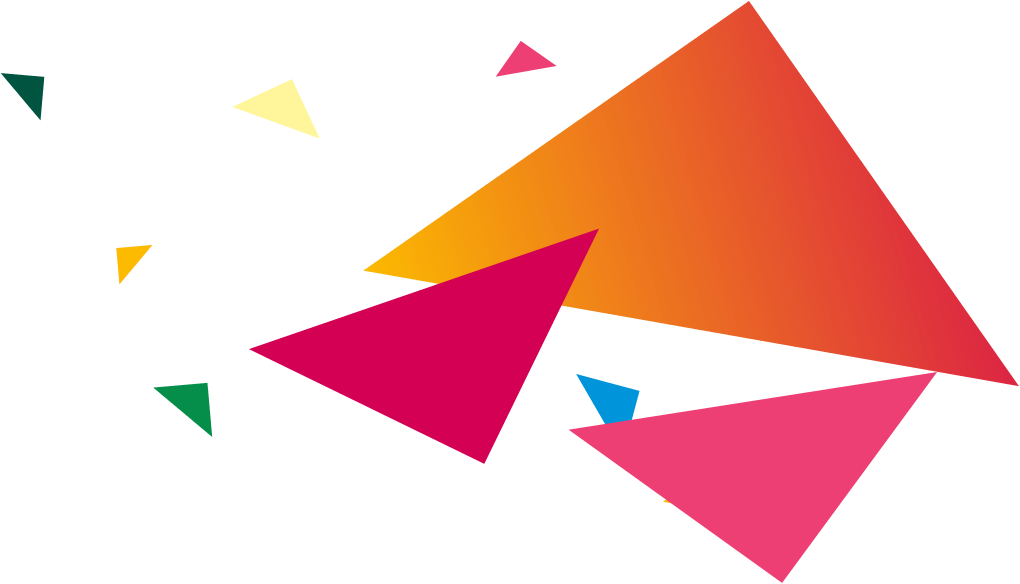 multiple colourful shards